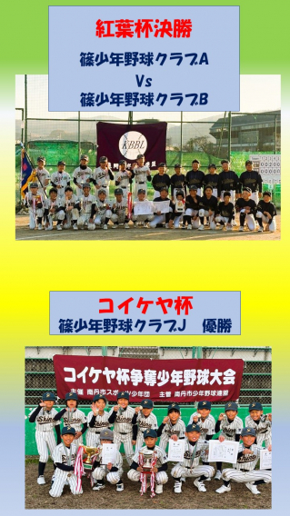 紅葉杯学童決勝AvsB　　学童Jコイケヤ杯優勝